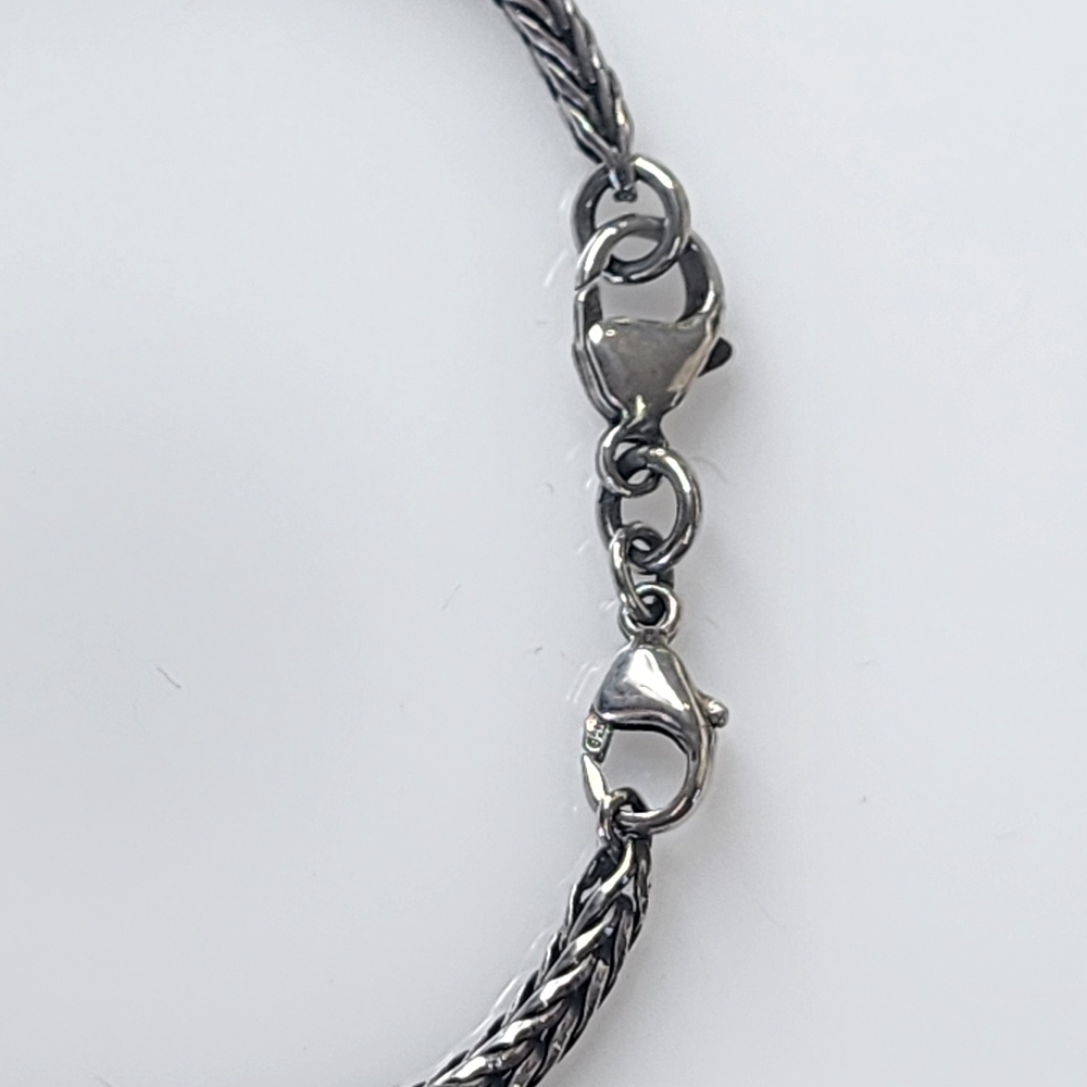 Trollbeads Sterling Silver Bracelet with Basic Clasp - Picture 8 of 9